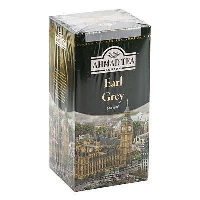 Чай черный Ahmad Tea Earl Grey 25 пак