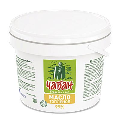 Масло топленое Чабан 99% 700 г БЗМЖ
