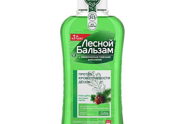  Ополаскиватель для десен Лесной бальзам кора дуба и пихта 400 мл в интернет-магазине продуктов с Преображенского рынка Apeti.ru
