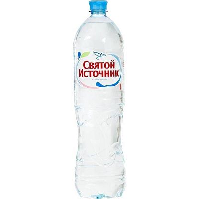 Вода Святой источник негазированная 1,5 л