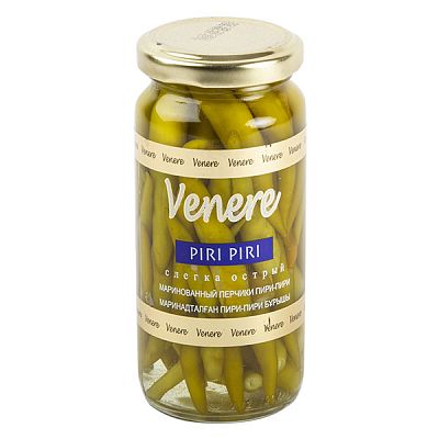 Маринованные перчики Venere Piri Piri слегка острые 240 г