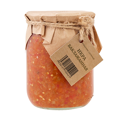  Икра баклажанная Домашние соленья 520 г ст/б в интернет-магазине свежих фермерских продуктов Apeti.ru