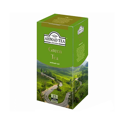 Чай зеленый Ahmad Tea 25 пак
