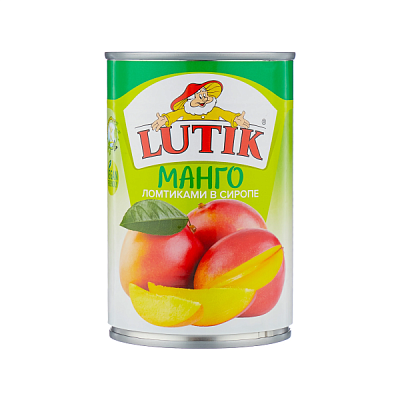 Манго LUTIK ломтиками в сиропе 425 мл