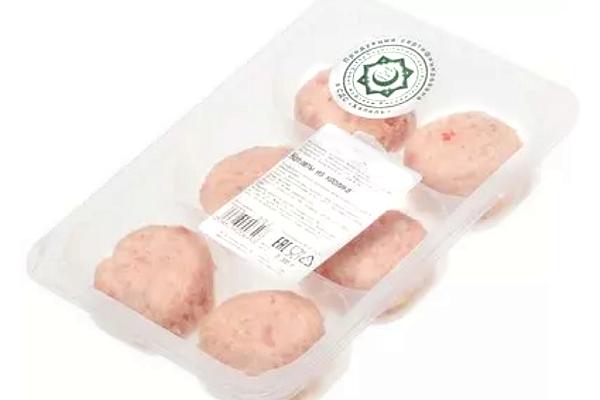  Котлеты из мяса кролика Халяль 300 г в интернет-магазине продуктов с Преображенского рынка Apeti.ru