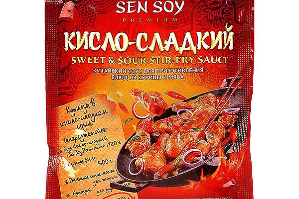  Соус Sen Soy китайский кисло-сладкий 120 г в интернет-магазине продуктов с Преображенского рынка Apeti.ru