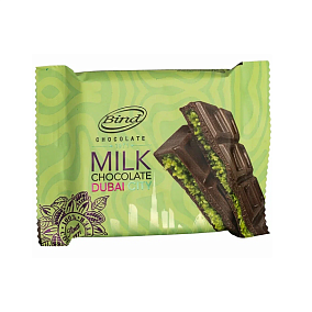 Шоколадная плитка Bind Chocolate Дубай 60 гр в интернет-магазине свежих фермерских продуктов Apeti.ru