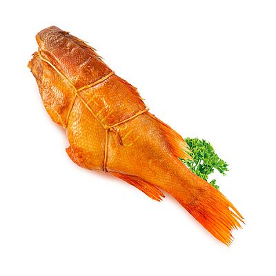 Окунь горячего копчения