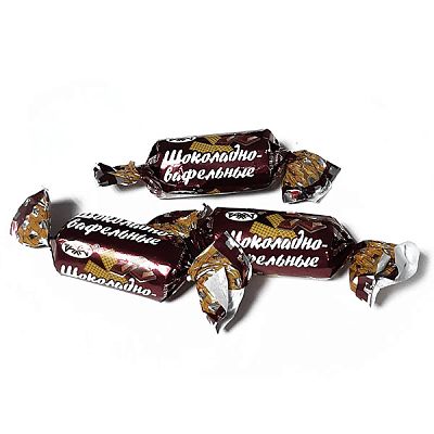 Конфеты Рахат шоколадно-вафельные 250 г