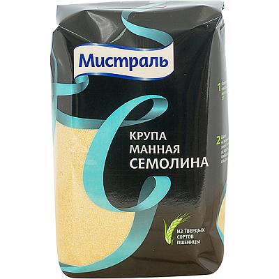  Крупа манная Мистраль Семолина 450 г в интернет-магазине свежих фермерских продуктов Apeti.ru