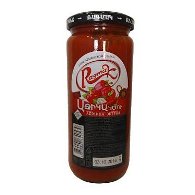 Аджика острая Ragmak 500 г ст/б в Apeti.ru Аджика острая Ragmak 500 г ст/б в интернет-магазине свежих фермерских продуктов Apeti.ru