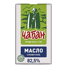  Масло сливочное Чабан 82,5% 180 г БЗМЖ в интернет-магазине свежих фермерских продуктов Apeti.ru