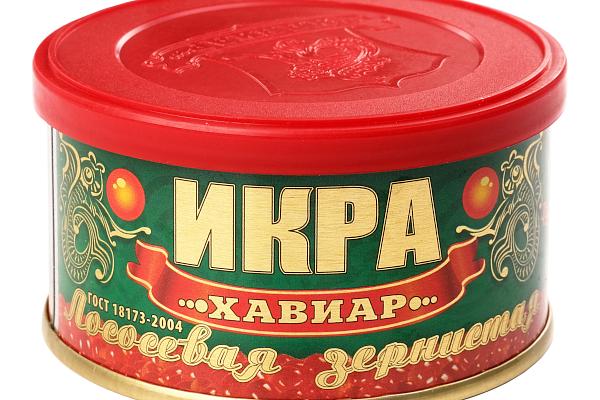  Красная икра горбуши «Хавиар» 130 г в интернет-магазине продуктов с Преображенского рынка Apeti.ru