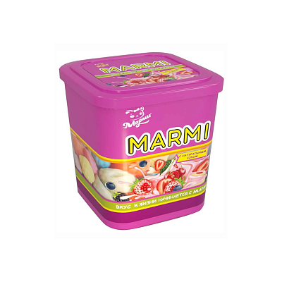  Жевательный мармелад Marmi желейный Ягоды с йогуртом 250 г в интернет-магазине свежих фермерских продуктов Apeti.ru