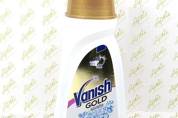  Пятновыводитель Vanish Gold Oxi Action кристальная белизна 1 л в интернет-магазине продуктов с Преображенского рынка Apeti.ru