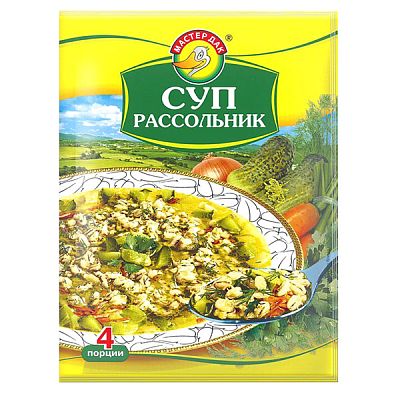 Суп рассольник Мастер Дак 60 г