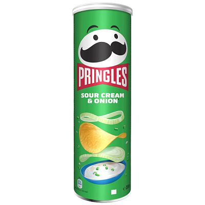 Чипсы Pringles картофельные со вкусом сметаны и лука 165 г