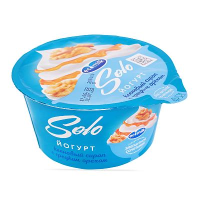  Йогурт Экомилк кленовый сироп с грецким орехом 4.2% 130 г БЗМЖ в интернет-магазине свежих фермерских продуктов Apeti.ru