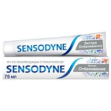 Зубная паста Sensodyne бережное отбеливание 75мл