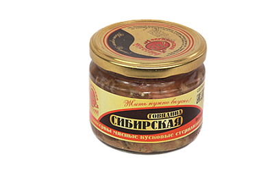 Говядина сибирская "Березовский" кусковая высший сорт 300 г
