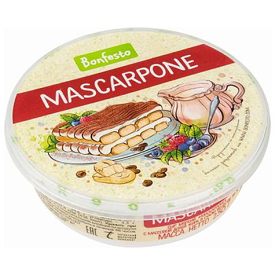  Сыр Bonfesto Mascarpone 250 г в интернет-магазине свежих фермерских продуктов Apeti.ru