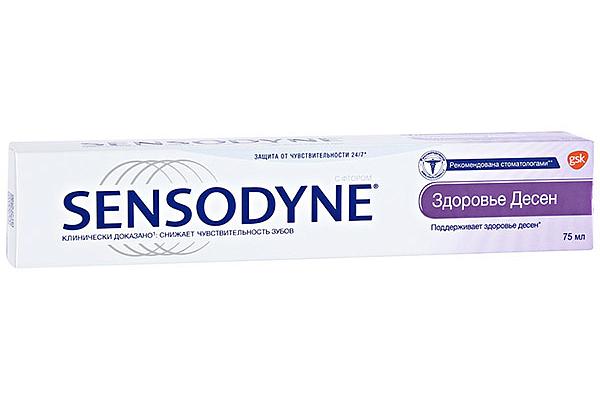  Зубная паста Sensodyne здоровье десен 75 мл в интернет-магазине продуктов с Преображенского рынка Apeti.ru