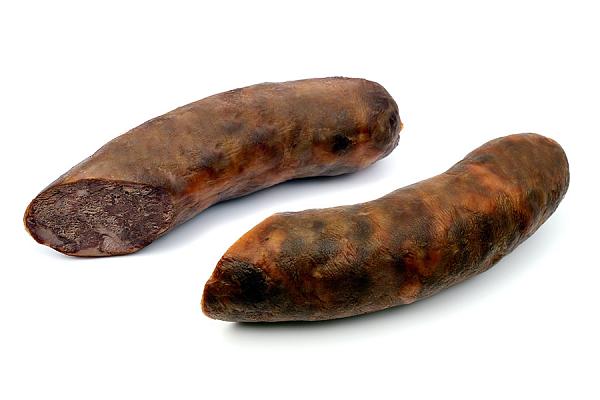  Колбаса вареная Казы в натуральной оболочке 1 кг в интернет-магазине продуктов с Преображенского рынка Apeti.ru