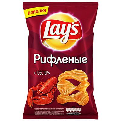  Чипсы Lays лобстер рифленые 150 г в интернет-магазине свежих фермерских продуктов Apeti.ru