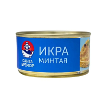 Икра минтая деликатесная Люкс 130 г