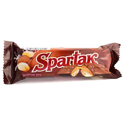  Батончик Spartak нуга с мягкой карамелью и арахисом 50 г в интернет-магазине свежих фермерских продуктов Apeti.ru