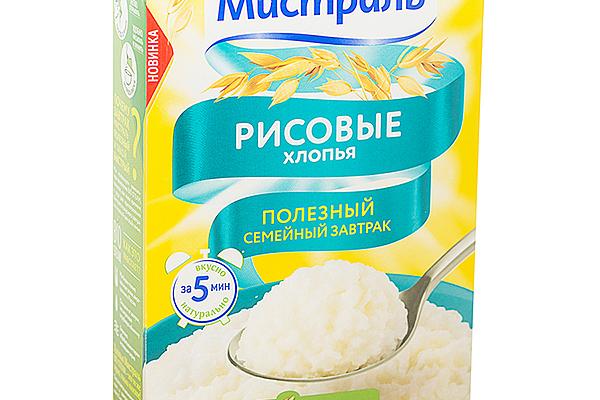  Хлопья рисовые Мистраль 400 г в интернет-магазине продуктов с Преображенского рынка Apeti.ru
