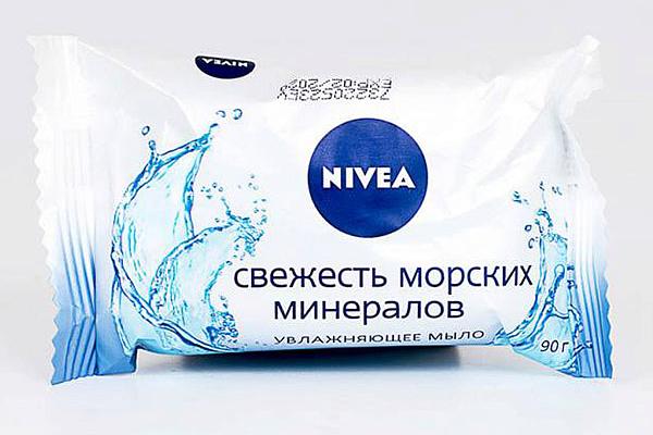  Мыло-уход Nivea cвежесть морских минералов 90 г в интернет-магазине продуктов с Преображенского рынка Apeti.ru