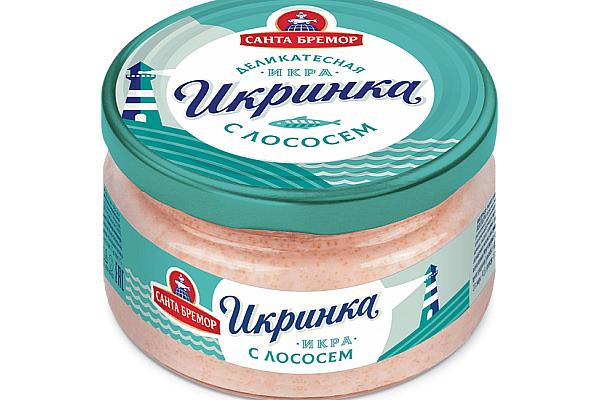  Икра деликатесная "Икринка" с копченым лососем 160 г в интернет-магазине продуктов с Преображенского рынка Apeti.ru