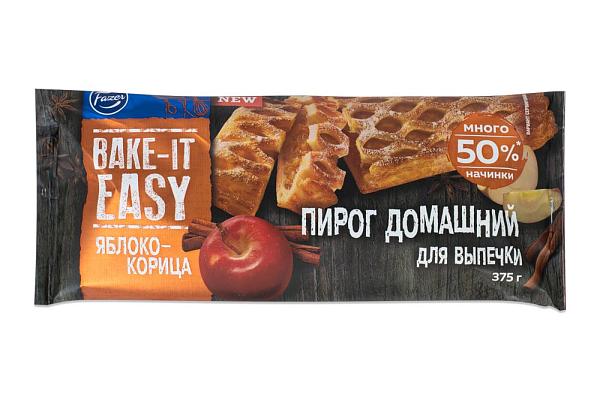  Пирог для выпечки Bake it Easy яблоко корица домашний 375 г в интернет-магазине продуктов с Преображенского рынка Apeti.ru