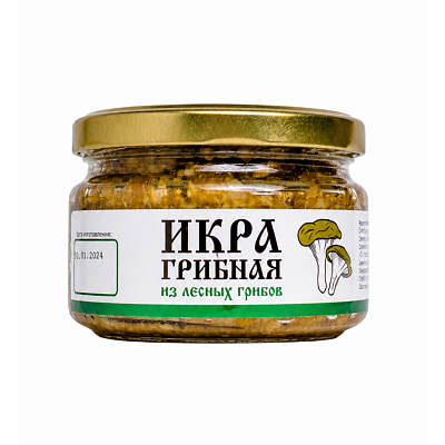 Икра из грибов Лесных 250мл