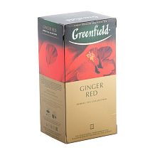 Чай фруктовый Greenfield Ginger Red с ароматом имбиря 25 пак