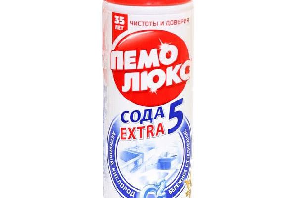  Чистящее средство Пемолюкс сода ослепительно белый 480 г в интернет-магазине продуктов с Преображенского рынка Apeti.ru