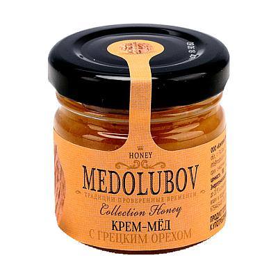  Крем-мед Medolubov с грецким орехом 40 мл в интернет-магазине свежих фермерских продуктов Apeti.ru
