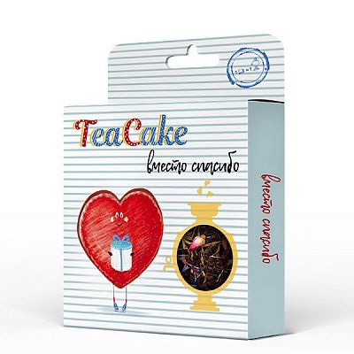 Чай TeaCake вместо спасибо 50 г