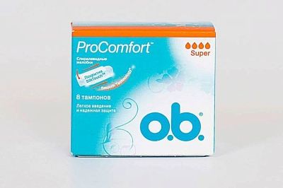 Гигиенические тампоны ProComfort Super O.B., 8 шт