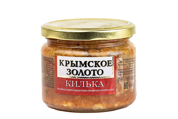  Килька Крымское золото обжаренная в т/с  250 г ст. в интернет-магазине продуктов с Преображенского рынка Apeti.ru