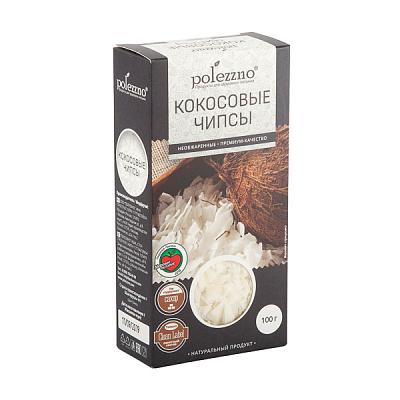  Чипсы кокосовые Polezzno 100 г в интернет-магазине свежих фермерских продуктов Apeti.ru