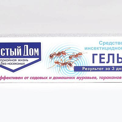  Гель от тараканов и муравьев Чистый Дом 35 мл в интернет-магазине свежих фермерских продуктов Apeti.ru