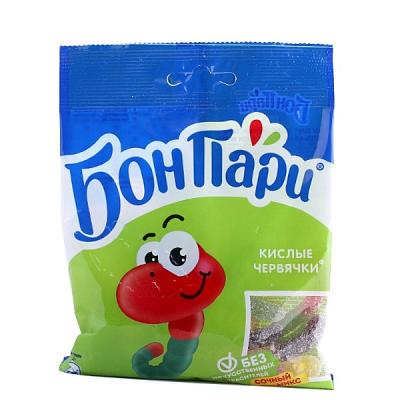  Жевательный мармелад Бон Пари кислые червячки 75 г в интернет-магазине свежих фермерских продуктов Apeti.ru