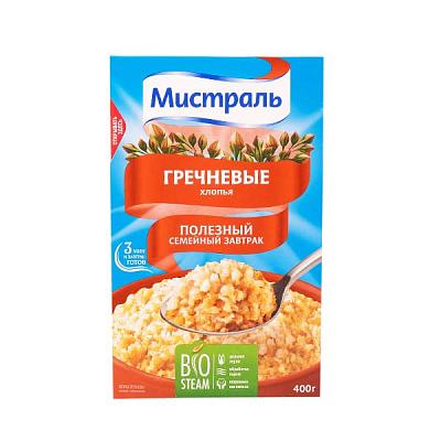  Хлопья Мистраль Гречневые 400 г в интернет-магазине свежих фермерских продуктов Apeti.ru