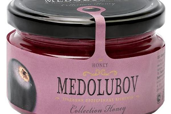  Крем-мед Medolubov с черной смородиной 250 мл в интернет-магазине продуктов с Преображенского рынка Apeti.ru