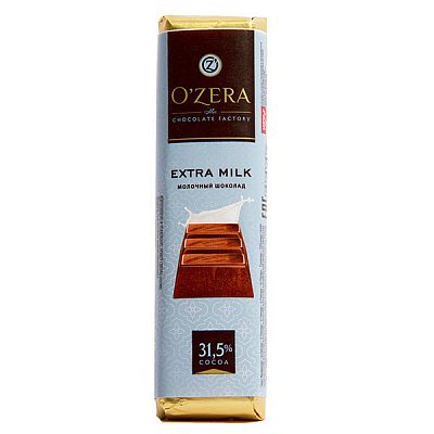 Шоколад O'Zera молочный батончик 42 г