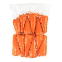 Морковь отварная, вакуумная упаковка