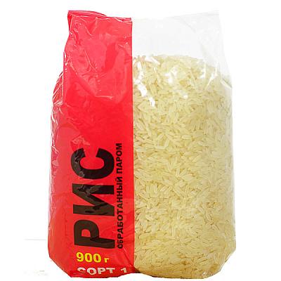  Рис Ривьера обработанный паром сорт первый 900 г в интернет-магазине свежих фермерских продуктов Apeti.ru