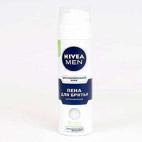  Пена для бритья Nivea Men для чувствительной кожи 200 мл в интернет-магазине свежих фермерских продуктов Apeti.ru